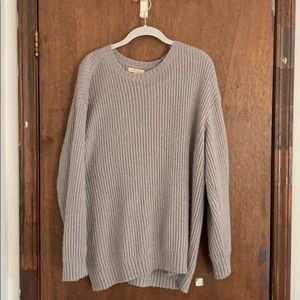 LA Hearts grey long sleeve women’s sweater size M